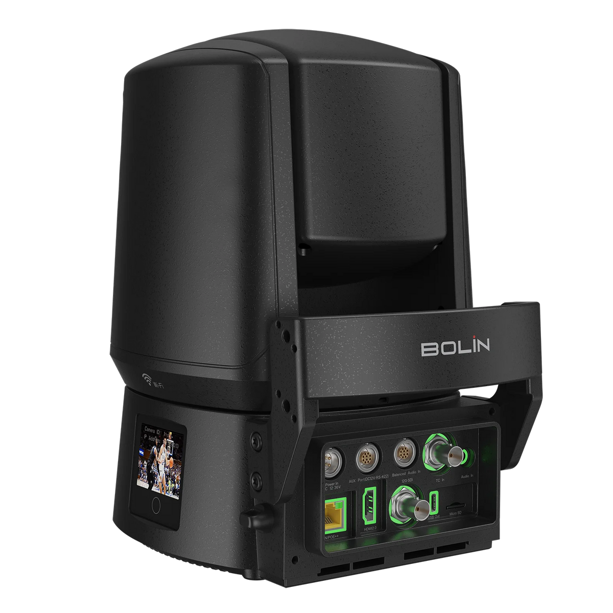 All-Weather 4K60 NDI HX3 PTZ Camera | Bolin Range | 25x Zoom & 4-Axis PTZR Movement