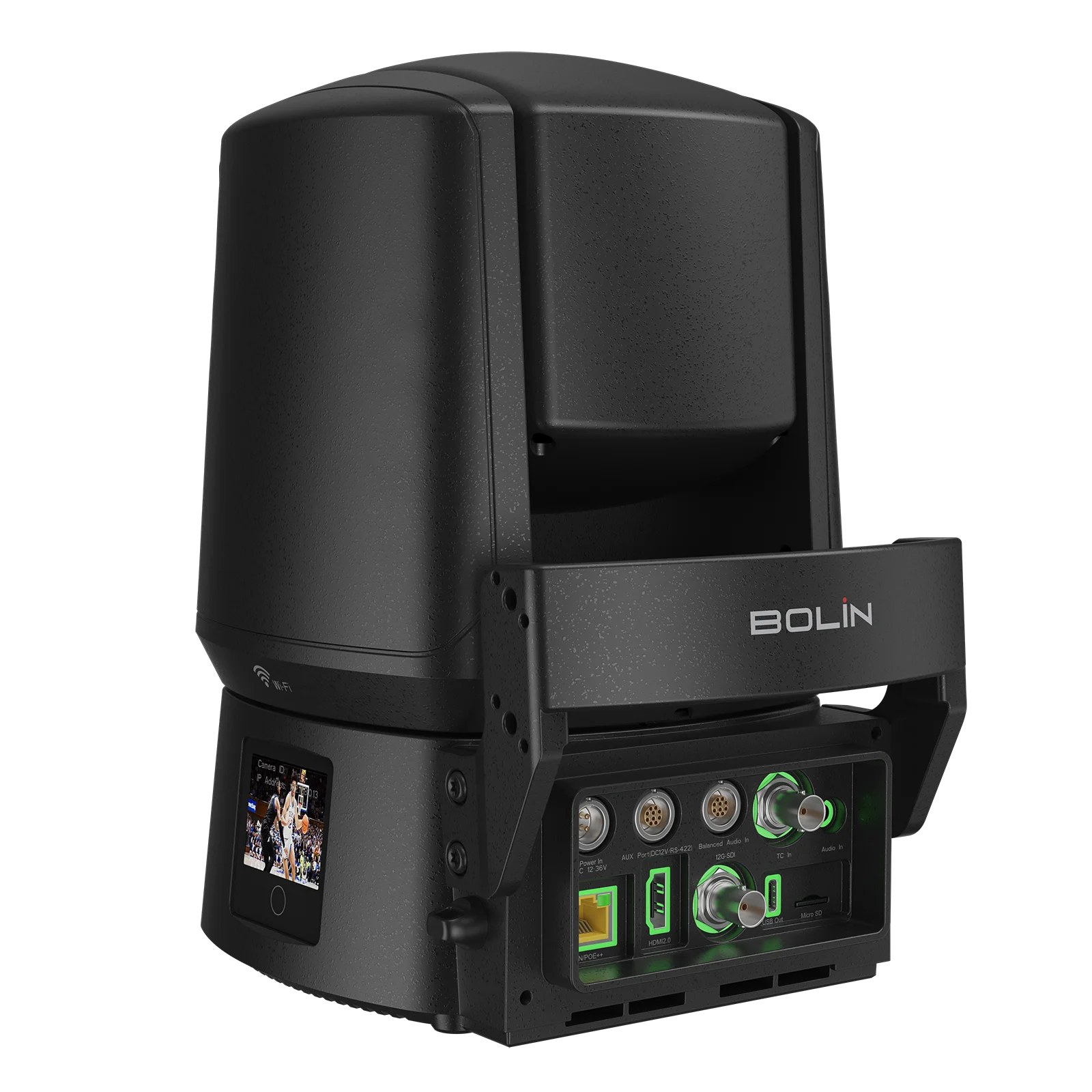 All-Weather 4K60 NDI HX3 PTZ Camera | Bolin Range | 25x Zoom & 4-Axis PTZR Movement