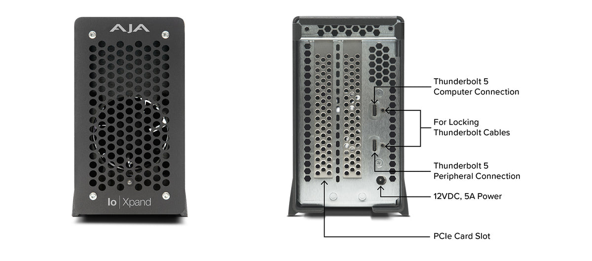 AJA Io Xpand connections
