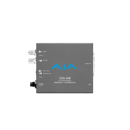 AJA 12G-AM Professional 12G-SDI AES Audio Embedding and Disembedding