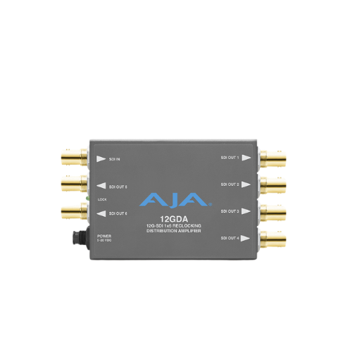 AJA 12GDA – 12G-SDI 1x6 Distribution Amplifier