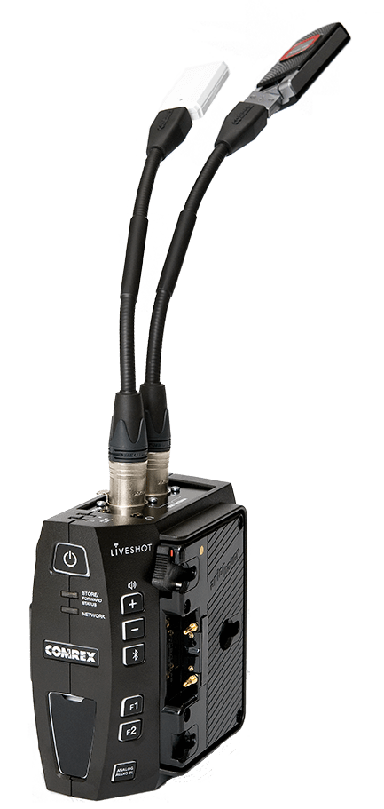 Comrex LiveShot Portable | Professional Bonded Cellular IP Video Codec