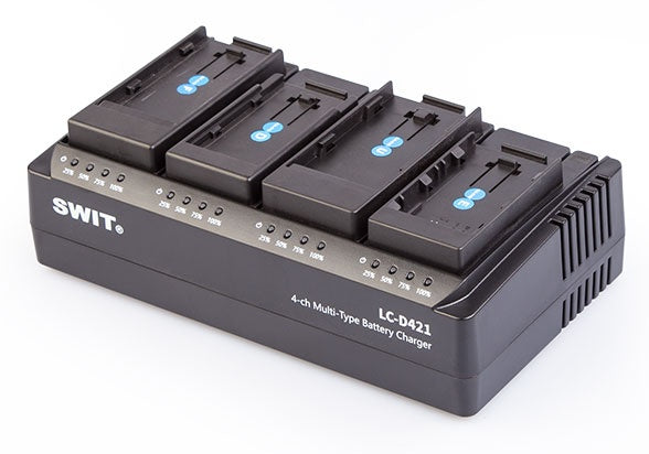 LC-D421 4-ch Multi-type DV Charger
