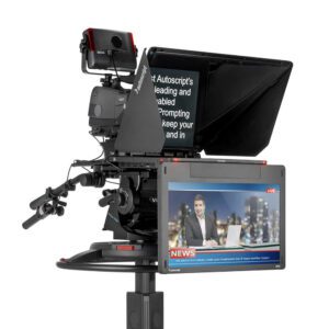 Autoscript EPIC-IP 19XL Teleprompter | 19" Prompt & 24" Talent Monitor | EPIC-IP19XL