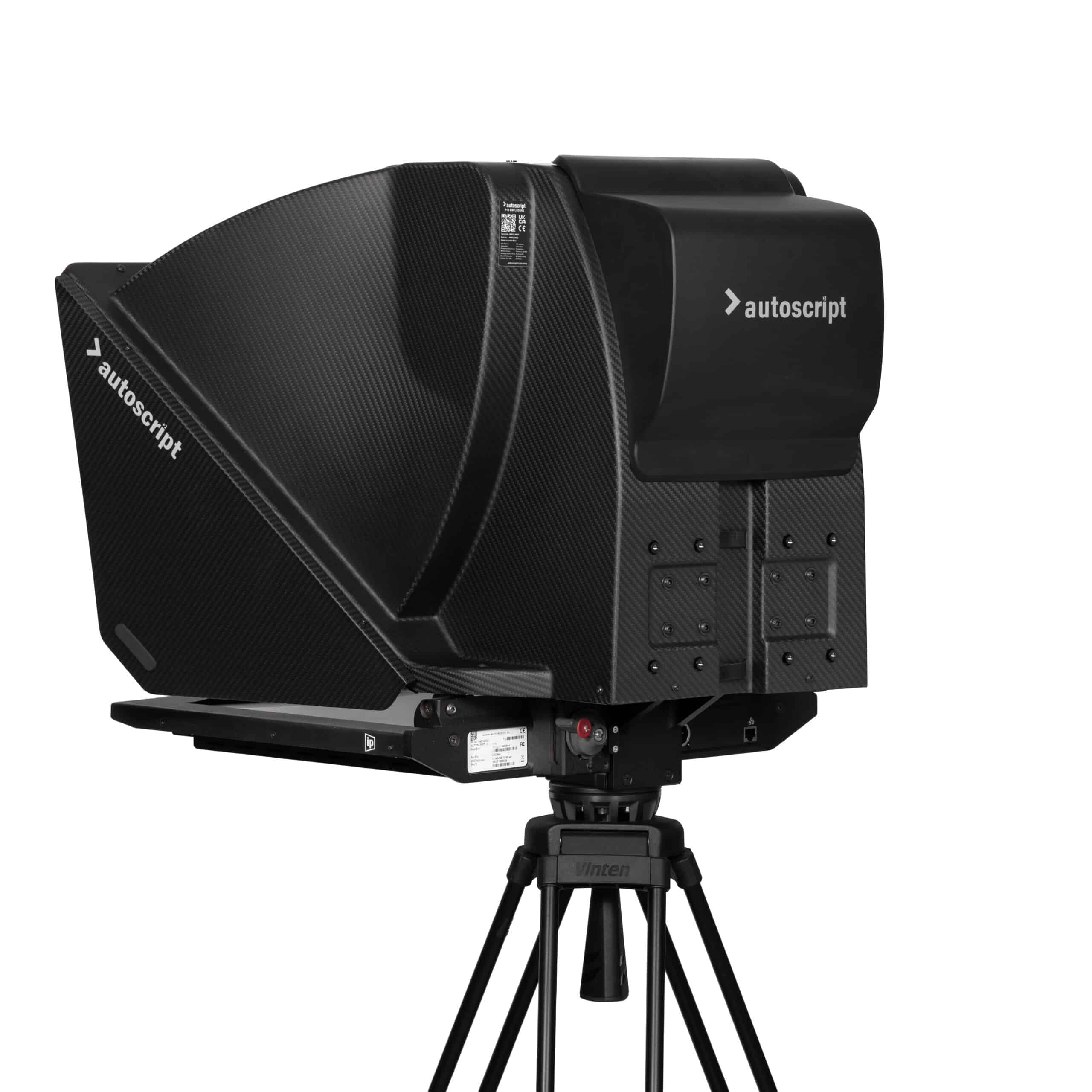 Autoscript EVO-IP 19” PTZ Teleprompter Package | High-Bright IP Monitor | EVO-IP19PTZ