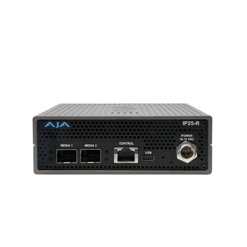 AJA IP25-R High Performance 4K SMPTE ST 2110 to 12G-SDI/HDMI Converter