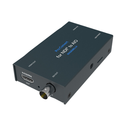 Magewell Pro Convert for NDI to AIO -  IP stream into HDMI and SDI signals