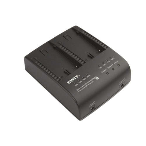 SWIT S-3602C 2-Channel Canon BP Charger and Adapter