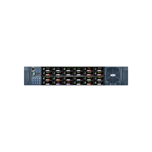 Clear-Com VI-PNLB-24R – 2RU 24-Key Rotary Intercom Keypanel