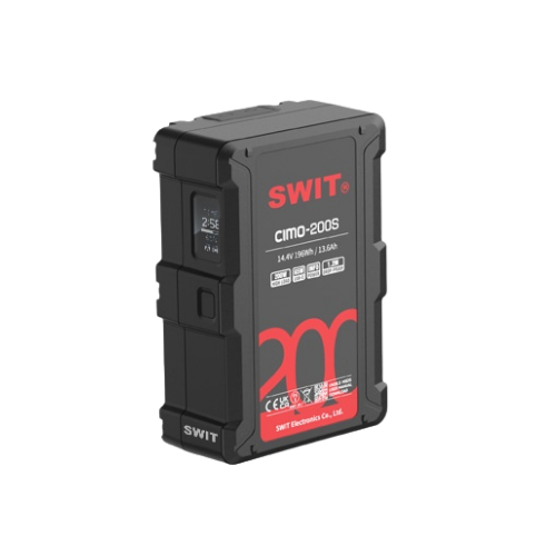 CIMO-200S 196Wh USB-C OLED Cine V-Mount Battery