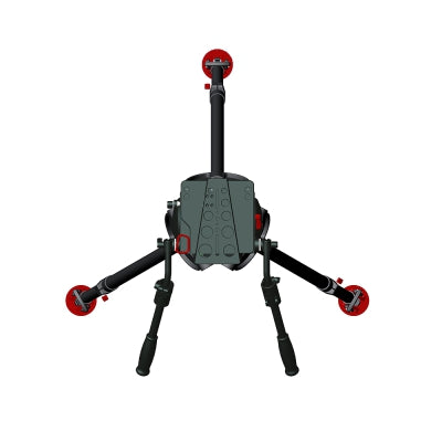 SEEDER S600A Professional Studio Tripod System | 150mm Bowl Heavy-Duty 65kg Capacity Broadcast Fluid Head & Legs Kit