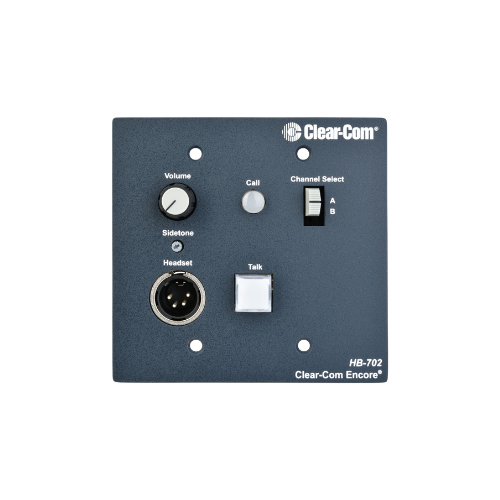 Clear-Com HB-702 Two-Channel Full-Duplex Headset Station