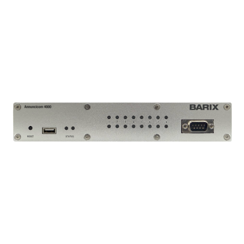 Barix Annuncicom 4000 Professional IP Intercom & Paging Controller