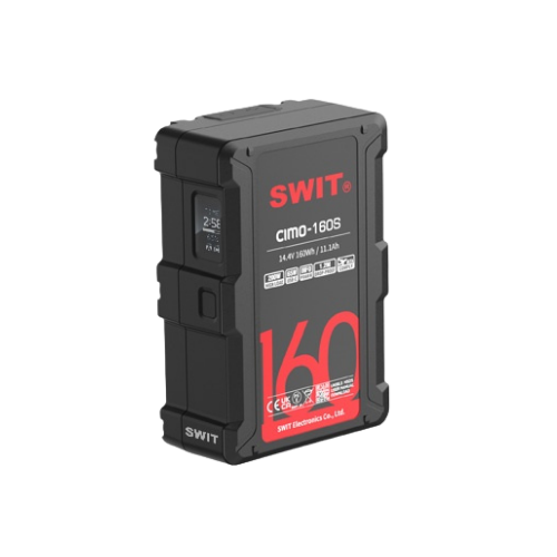 CIMO-160S 160Wh USB-C OLED Cine V-Mount Battery