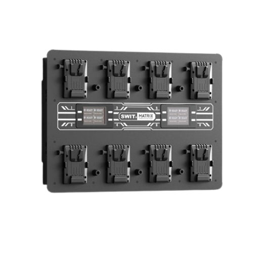 MATRIX-S8 8×100W Ultra Fast V-mount Wall Charger