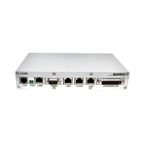 Barix LX400 STL Broadcast Audio Codec