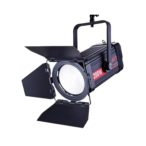 FL-C200D 200W Bi-color Studio COB-LED Fresnel Light