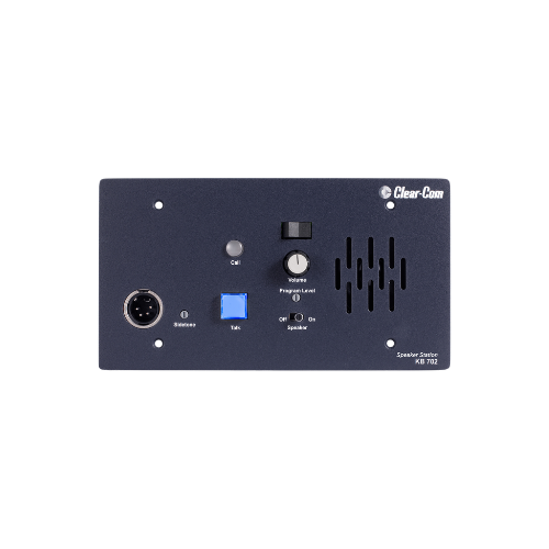 Clear-Com KB-702 Two-Channel Remote Speaker Station | Talk & Listen Analog Partyline