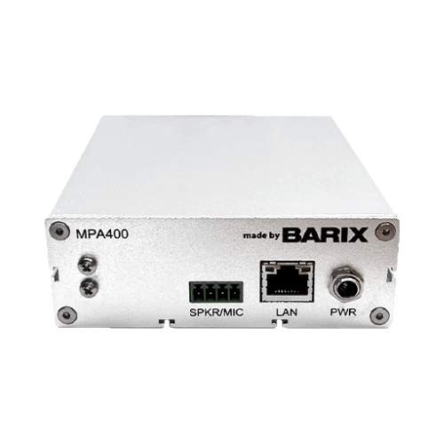 Barix Exstreamer MPA400 PoE IP Audio Decoder with 40W Amplifier