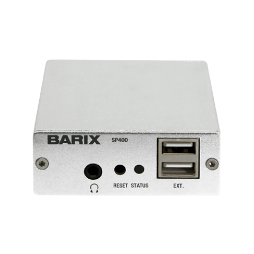 Barix RetailPlayer SP400 PoE Background Music Streaming Player