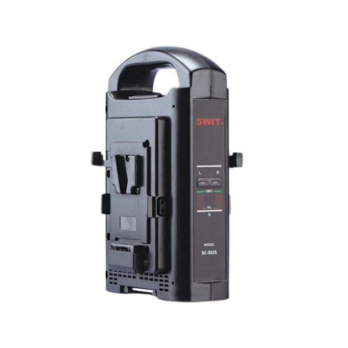 SC-302S 2-ch Simultaneous V-mount Charger