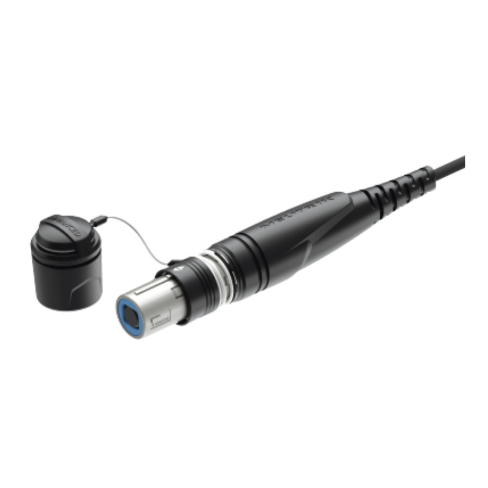 Neutrik opticalCON QUAD X-TREME Rugged 4 Channel Fiber Optic Cable