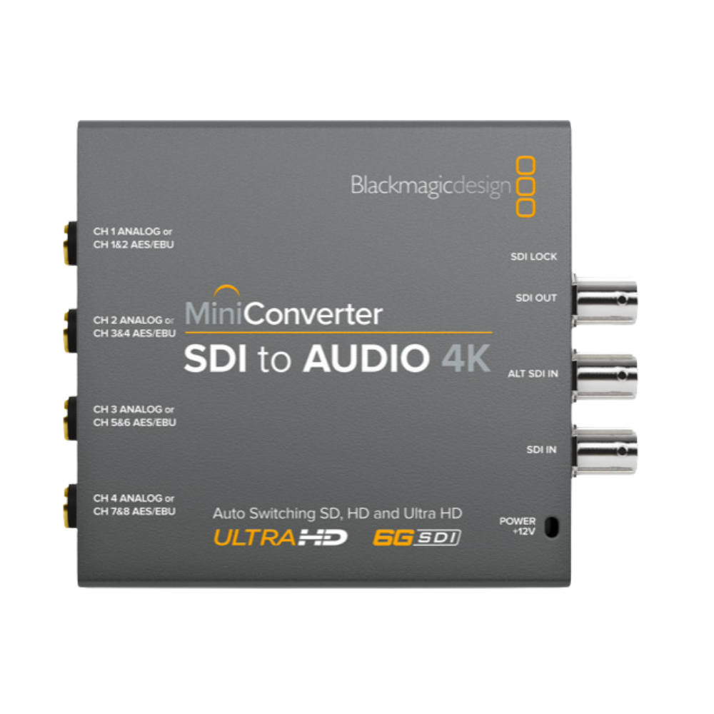 Blackmagic Design Mini Converter SDI to Audio 4K