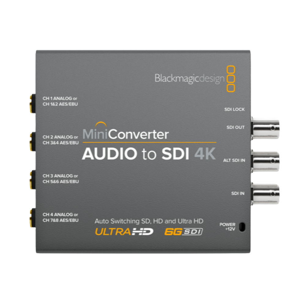 Blackmagic Design Mini Converter Audio to SDI 4K