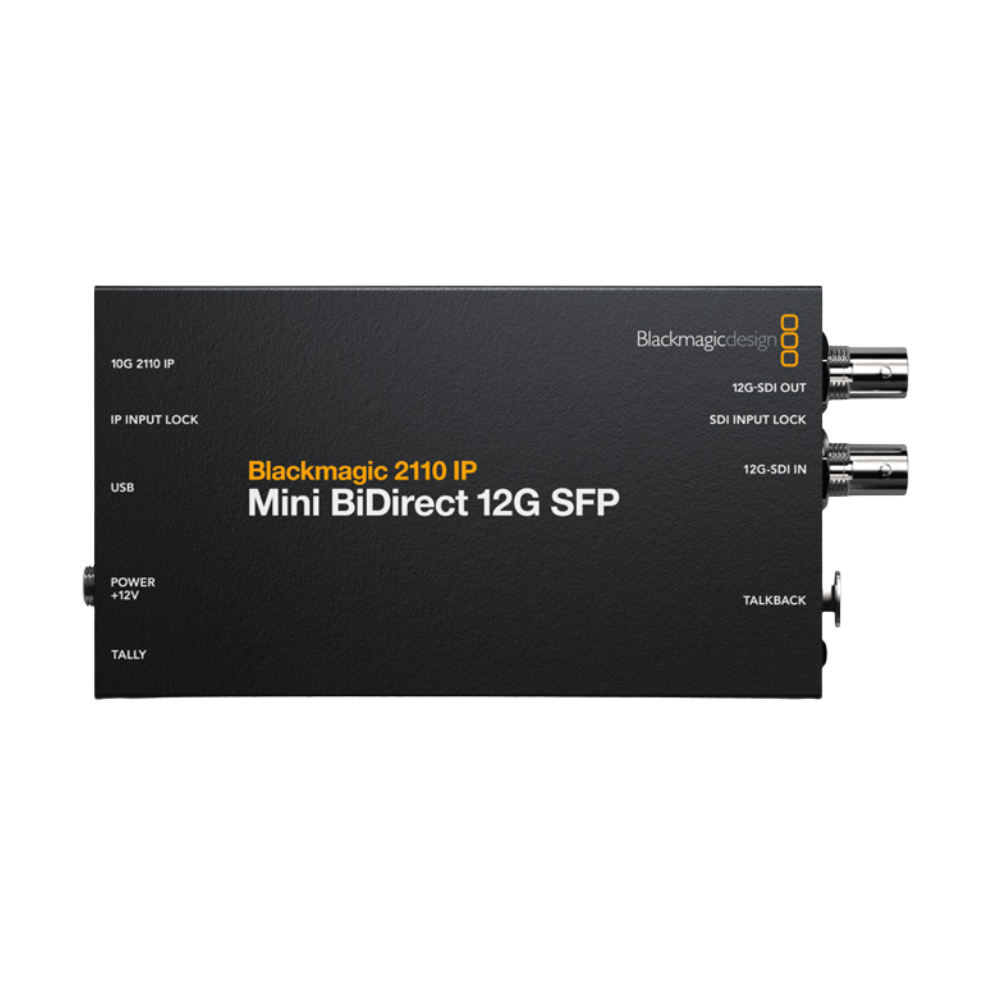 Blackmagic Design 2110 IP Mini BiDirect 12G SFP