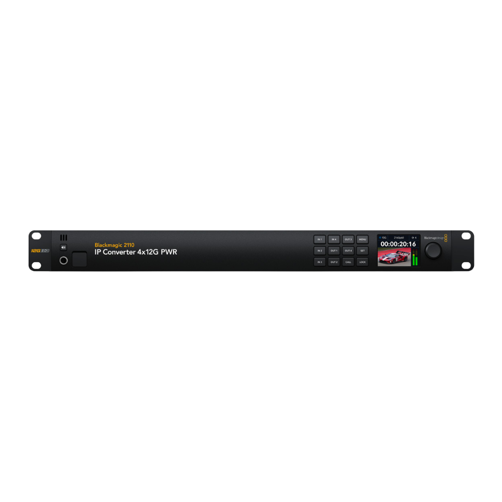 Blackmagic Design 2110 IP Converter 4x12G PWR