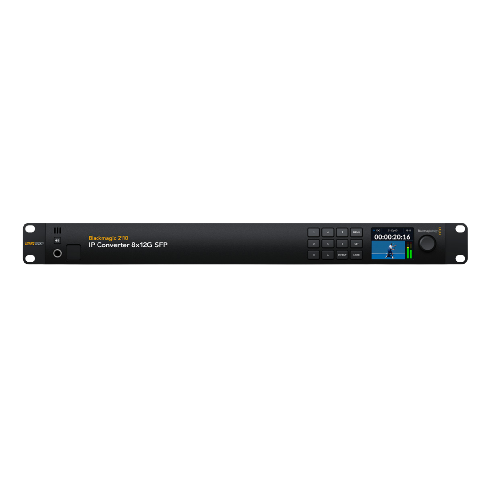 Blackmagic Design 2110 IP Converter 8x12G SFP