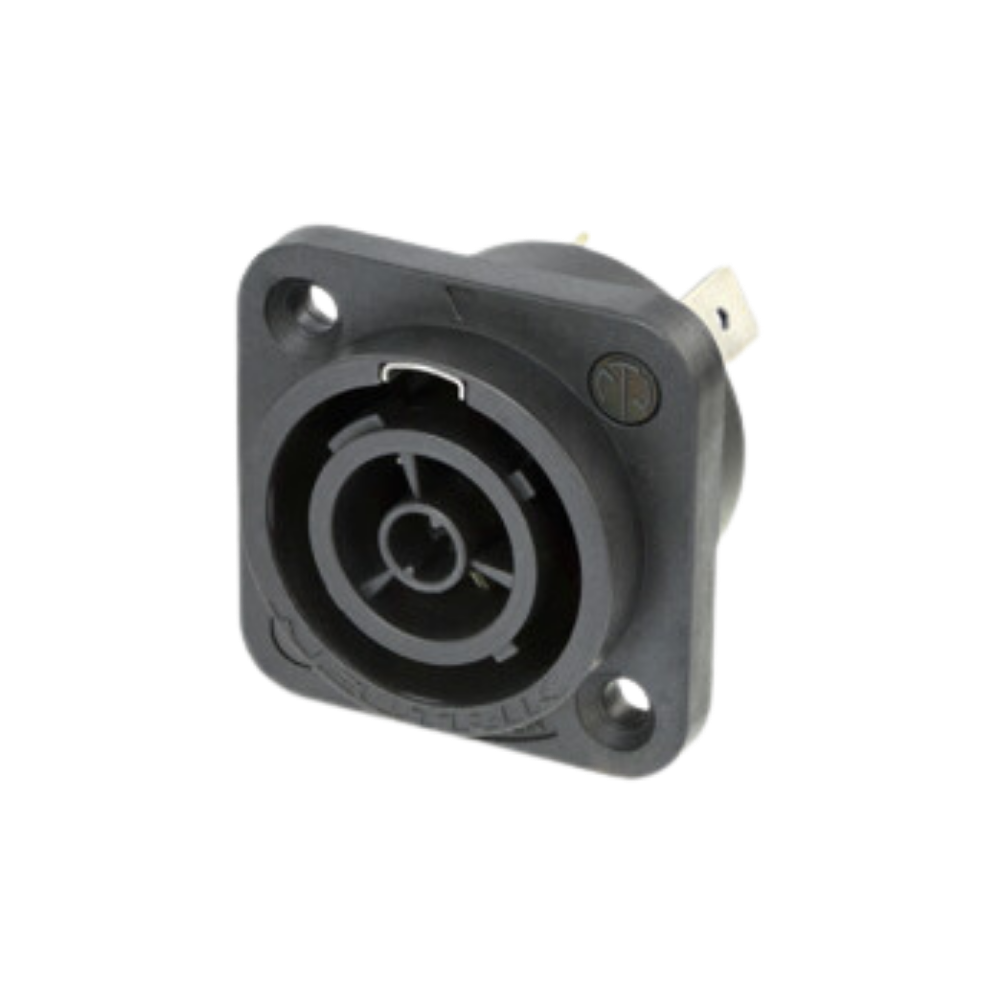 Neutrik NAC3FPX-WOT-TOP powerCON TRUE1 TOP Female Chassis Connector