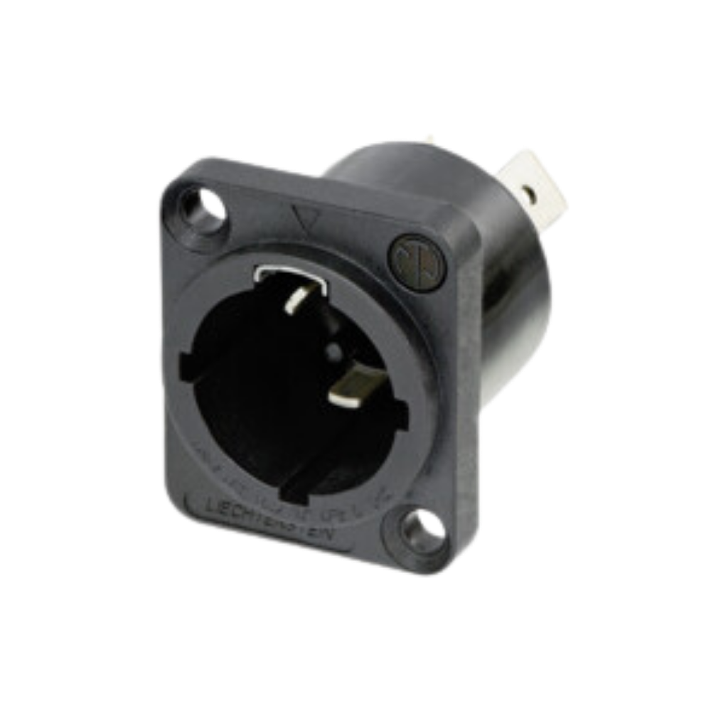 Neutrik NAC3MPX-WOT-TOP powerCON TRUE1 TOP Male Chassis Connector