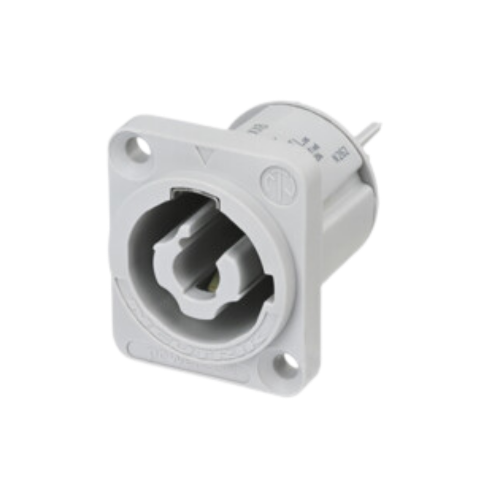 Neutrik NAC3MPXXB powerCON XX Male Chassis Connector