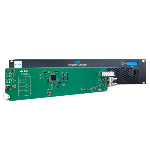 AJA OG-FiDO-2R-MM | 2-Channel Multi-Mode LC Fiber to 3G-SDI Receiver
