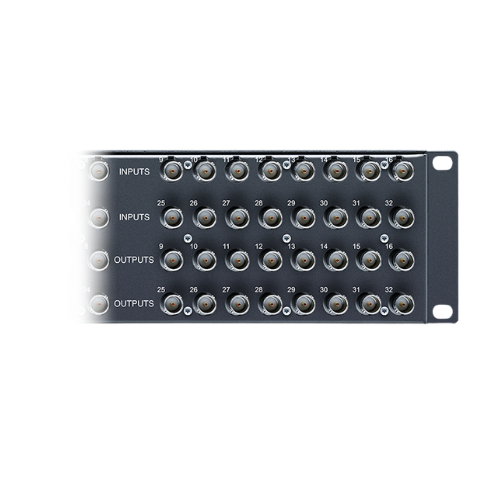 AJA KUMO 3232-12G – Compact 32x32 12G-SDI Router