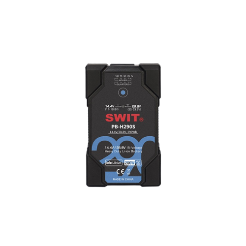 PB-H290S 290Wh Intelligent Bi-Voltage V-Mount Battery Pack