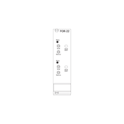 Clear-Com FOR-22 Dual 4-Wire / 2-Way Radio Relay Control Interface Module