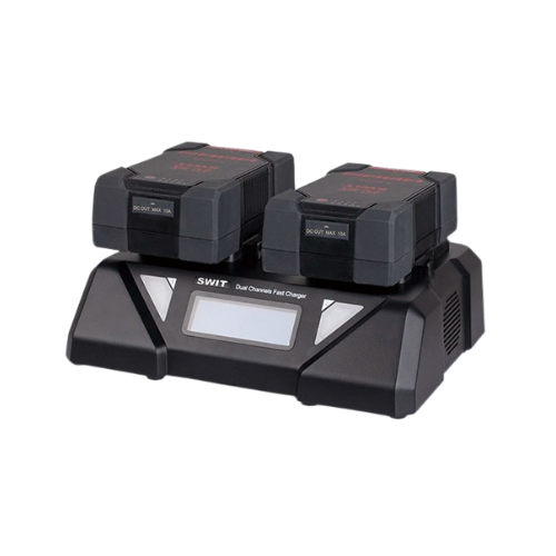 S-3812S 2-ch V-mount Super Fast Charger