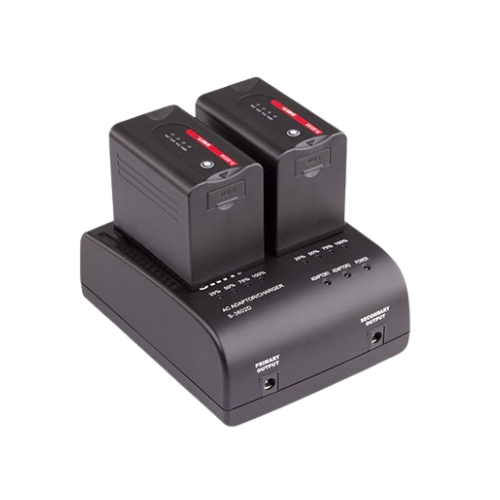 S-3602D 2-ch Panasonic VW-VBD & CGA Series Charger and Adapter
