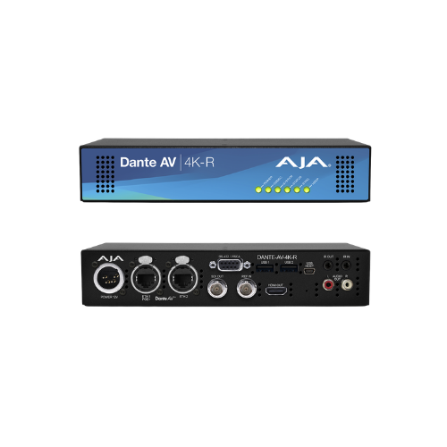 AJA Dante AV 4K-R 12G-SDI/HDMI 4K Receiver