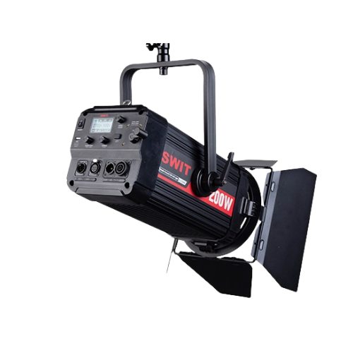 FL-C200D 200W Bi-color Studio COB-LED Fresnel Light