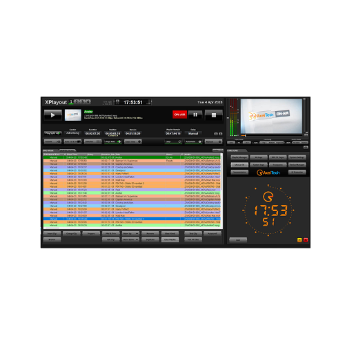 AxelTech XPlayout TV Automation Playout Software