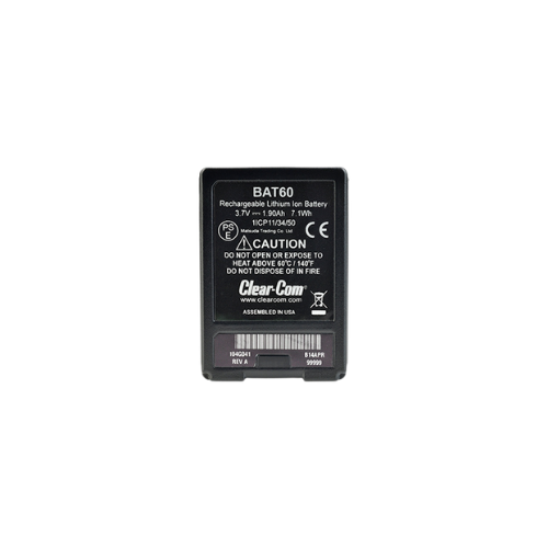 Clear-Com BAT60 FreeSpeak II Rechargeable Battery
