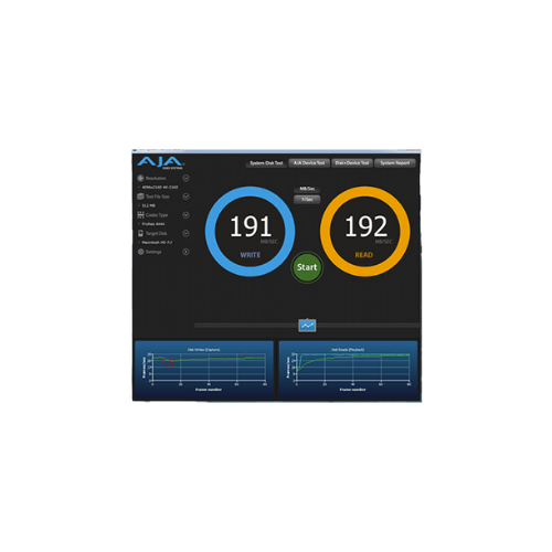 AJA System Test Accurately Test Your System Performance