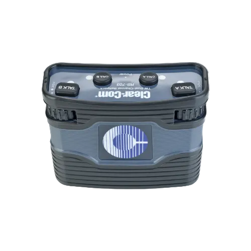 Clear-Com RS-703 Two-Channel Analog Intercom Beltpack | XLR-3 Connectivity | Clear Audio