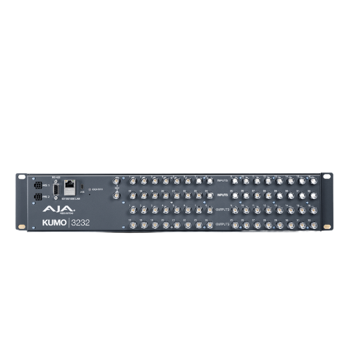 AJA KUMO 3232 – Compact 32x32 3G-SDI Router