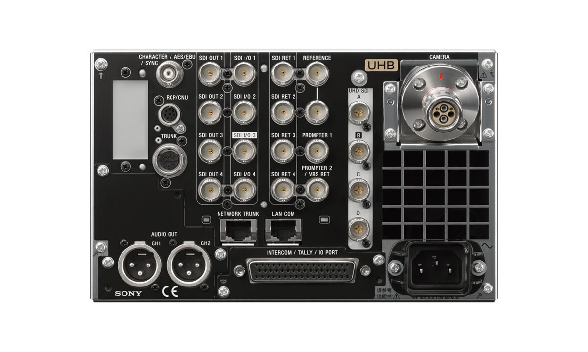 Sony HDCU-5500 | IP-Ready Half-Rack 3U Camera Control Unit (CCU) for HDC-5500 Systems