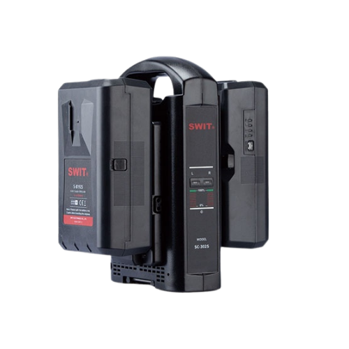 SC-302S 2-ch Simultaneous V-mount Charger