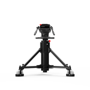 SEEDER S60PT800 Professional 2-Stage Broadcast Pedestal System | Flat Base 60kg Capacity Studio Camera Support with PT800 Dolly Kit